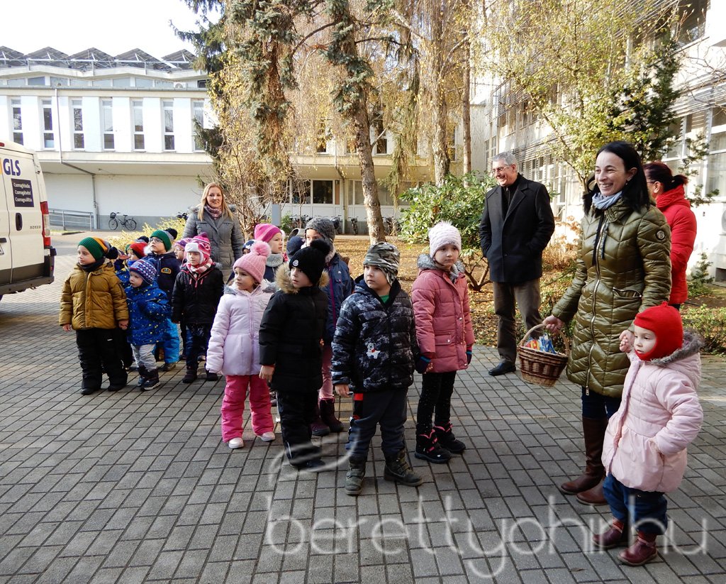 Fenyődíszítés a kórházban 01